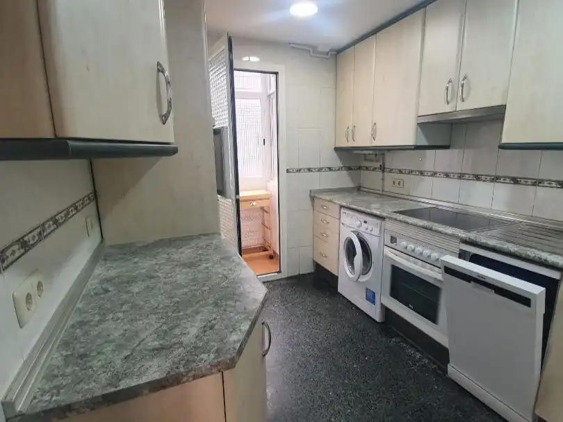 Kitchen of Flat for sale in  Madrid Capital  with Terrace