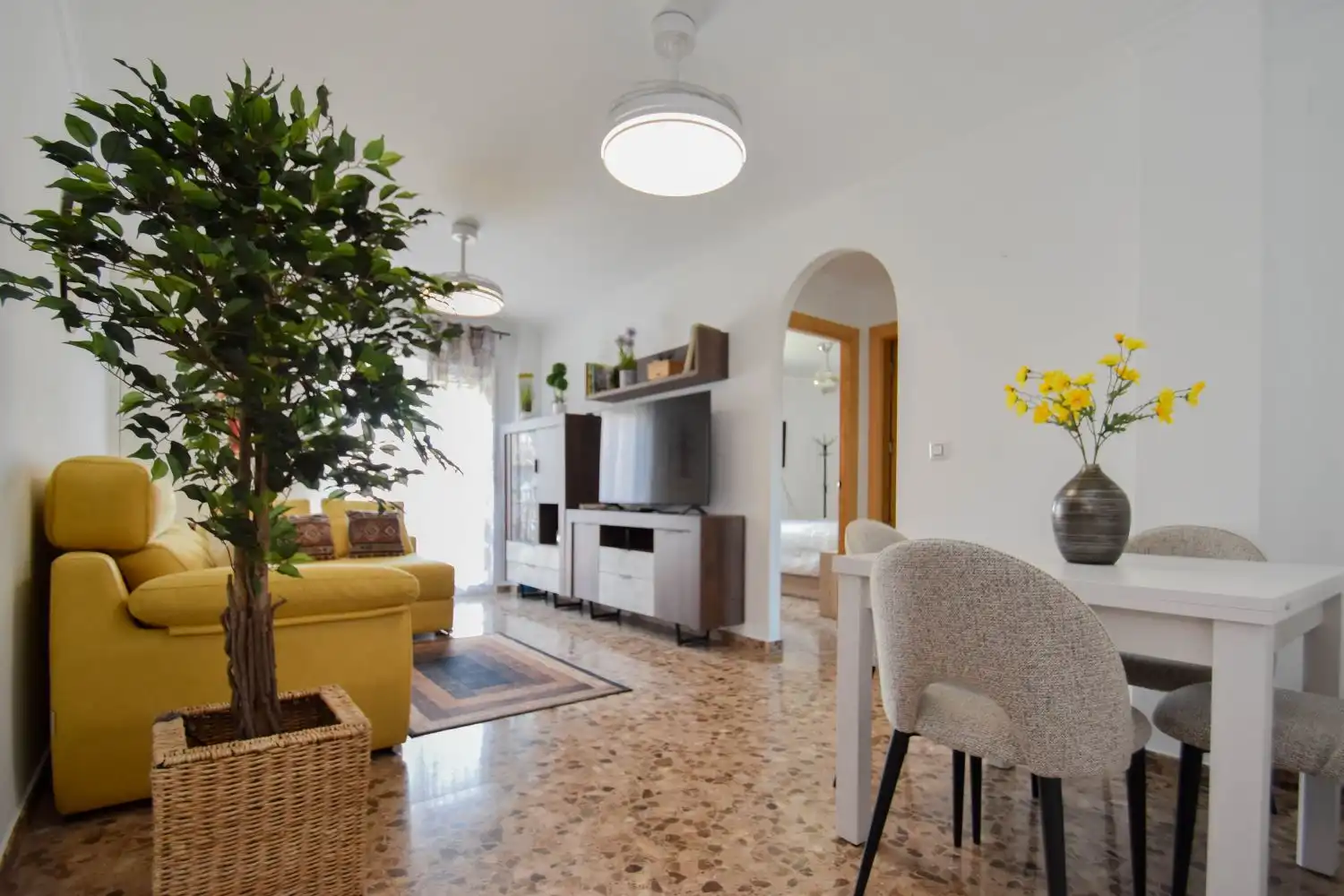 Sala de estar de Piso en venta en Las Gabias con Aire acondicionado