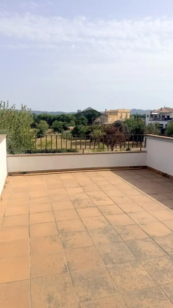 Terrassa de Casa adosada en venda en Llagostera amb Calefacció i Terrassa