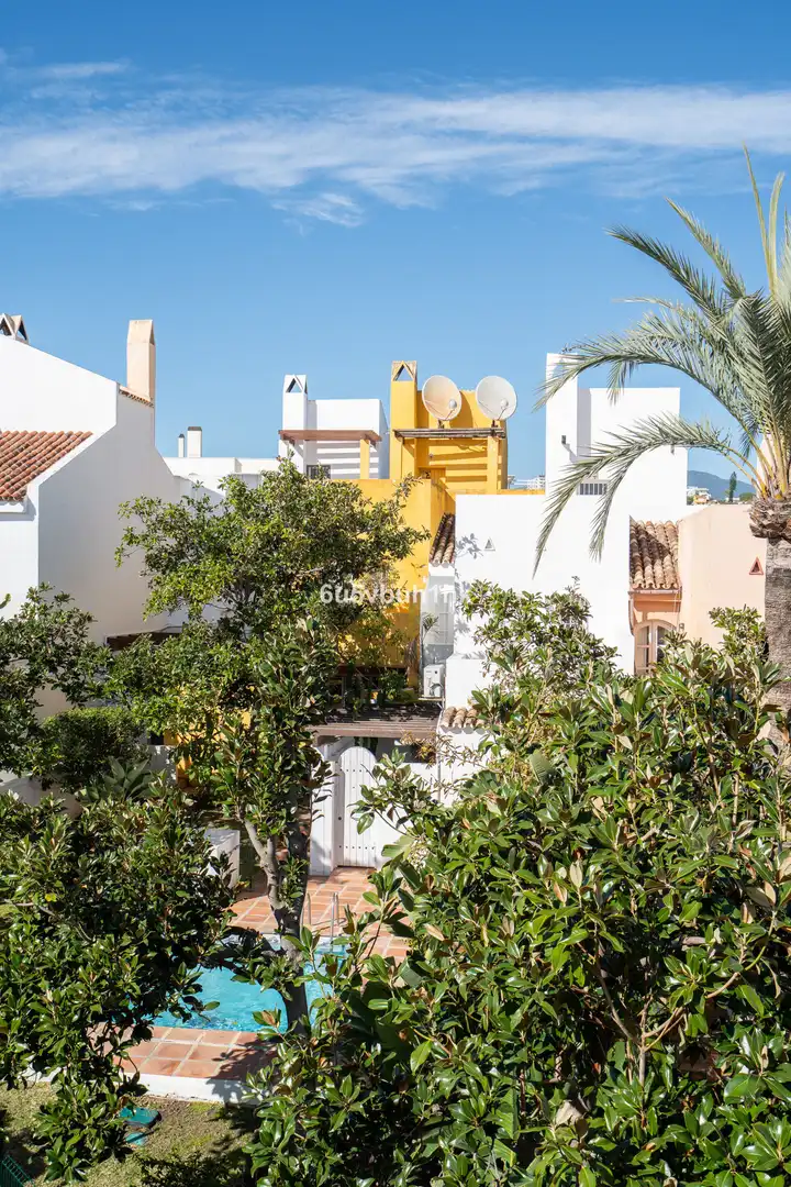 Exterior view of Detached homes for sale in Marbella  with Air Conditioner and Terrace
