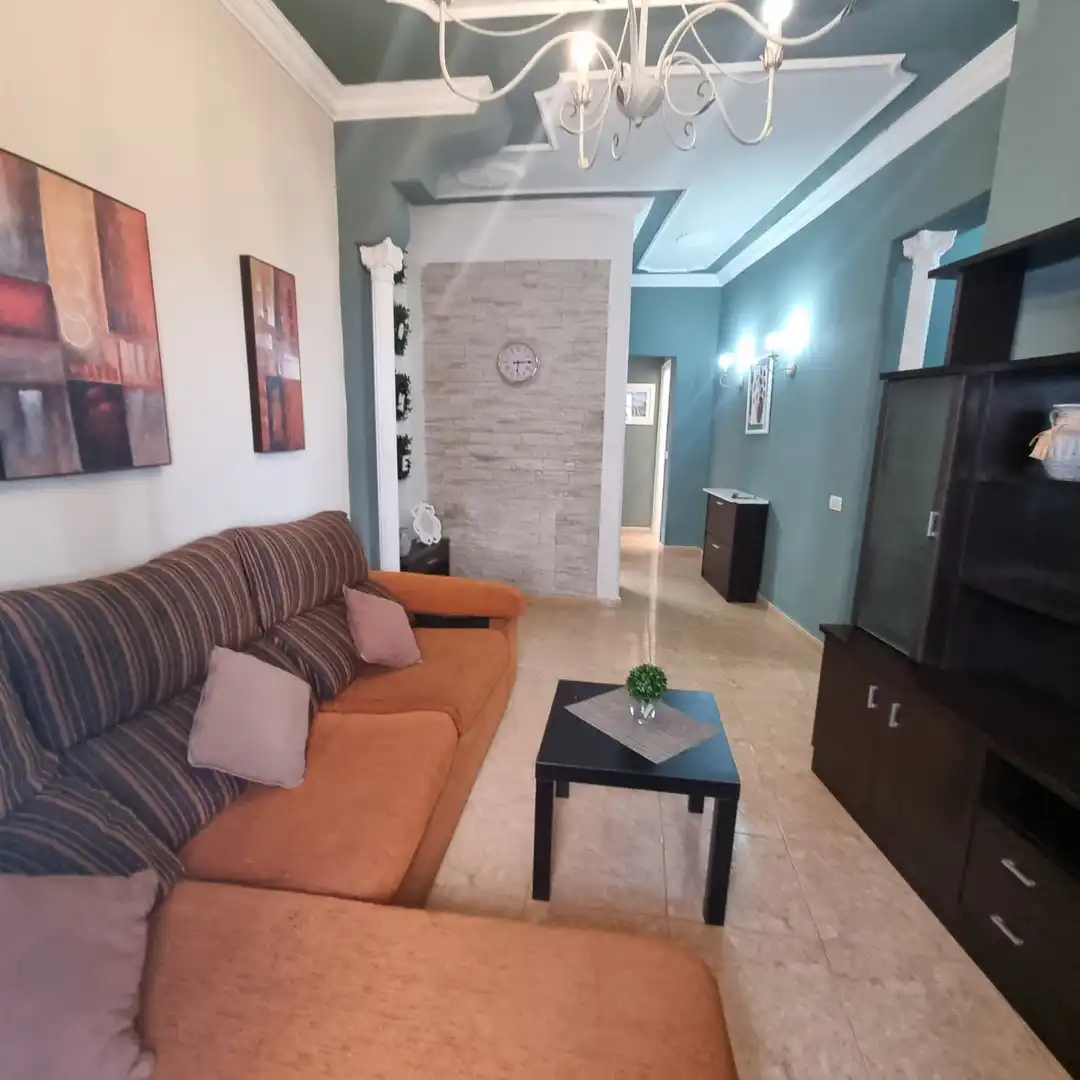Sala d'estar de Casa o xalet de lloguer en La Guancha amb Moblat