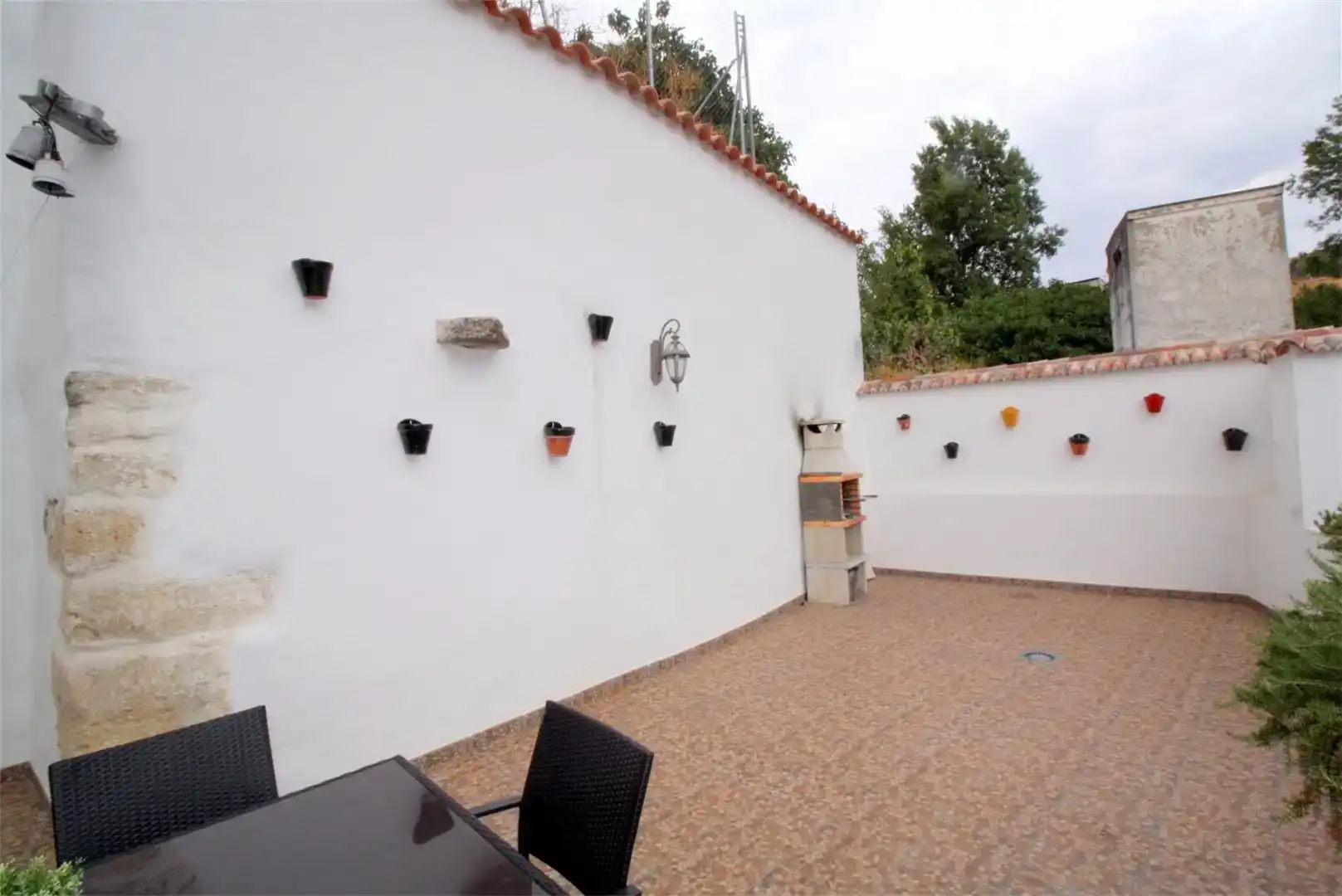 Terraza de Casa o chalet en venta en Alcalá del Valle con Jardín privado, Trastero y Piscina