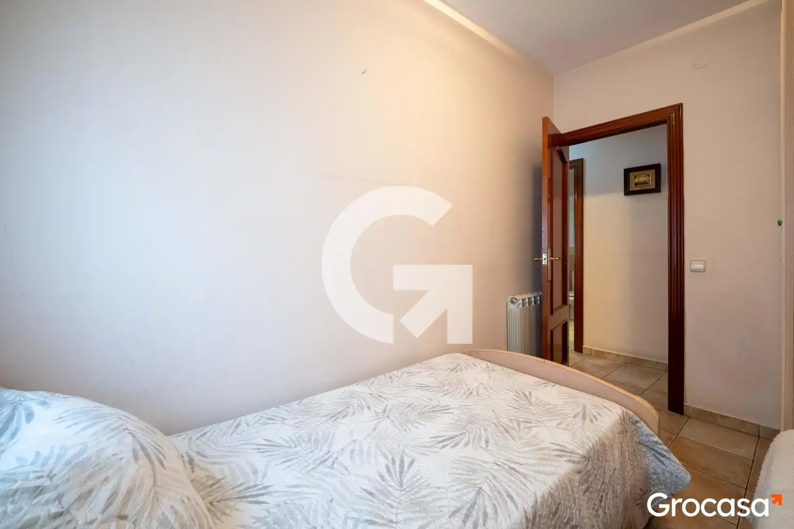 Bedroom of Flat for sale in Mataró  with Heating, Oven and TV