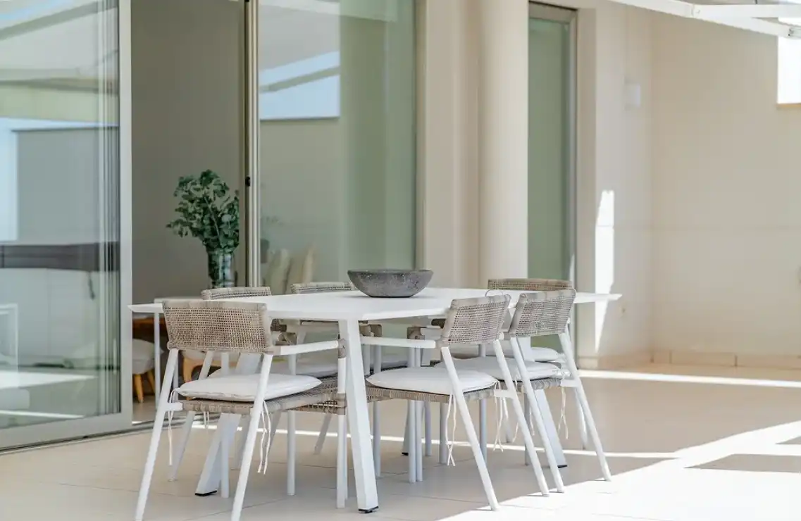 Terraza de Apartamento en venta en Altea con Aire acondicionado, Calefacción y Amueblado