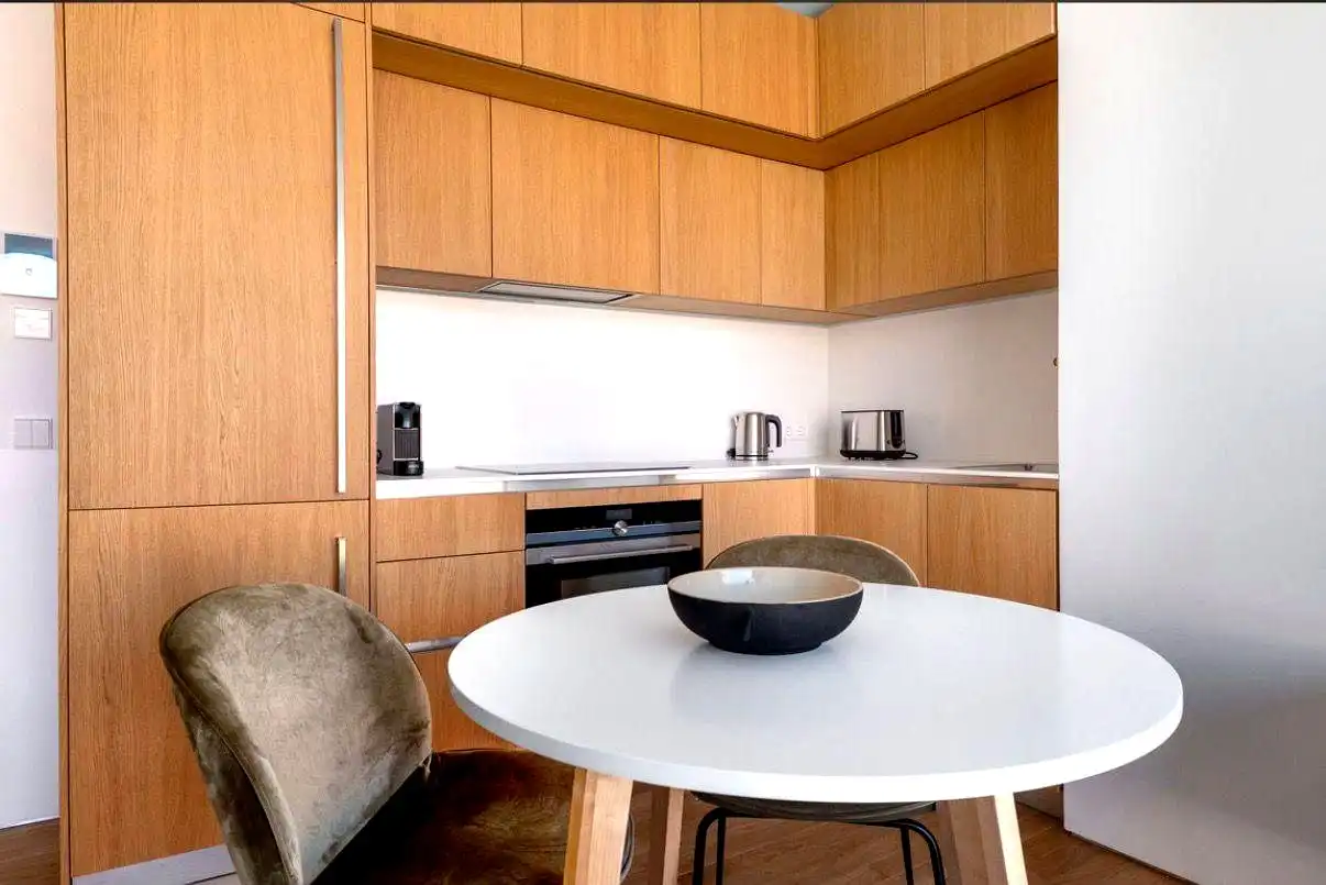 Kitchen of Apartments for rent in Madrid  with Air Conditioner, Heating and Storage room