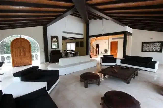 Living room of Houses for sale in Jávea / Xàbia  with Terrace, Storage room and Furnished