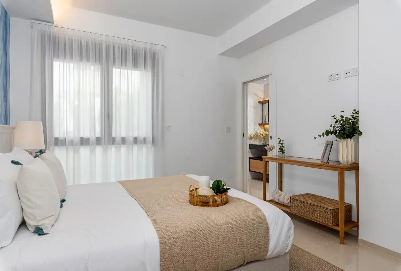 Bedroom of Houses for rent in Rojales  with Air Conditioner, Heating and Private garden
