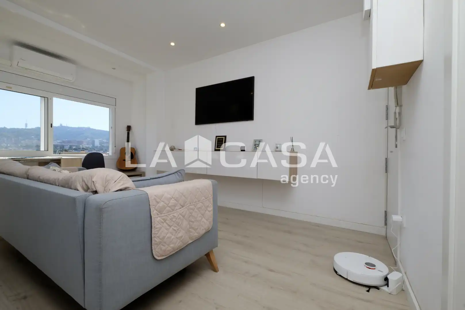 Sala d'estar de Pis en venda en Barcelona amb Calefacció i Balcó