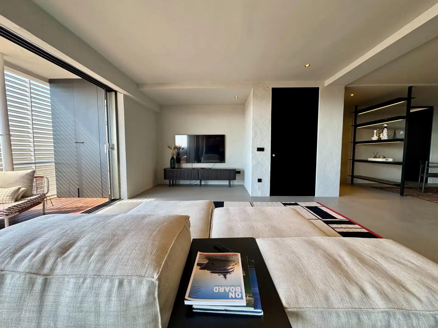Living room of Flat for sale in  Palma de Mallorca  with Air Conditioner, Heating and Terrace