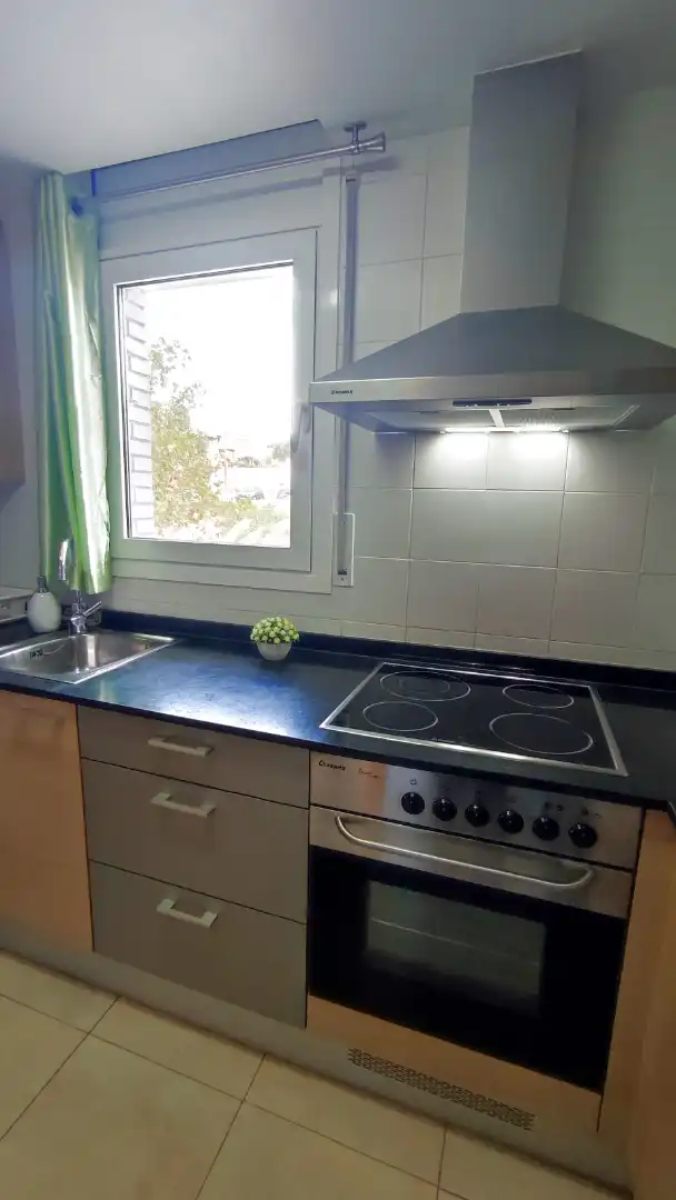 Cuina de Apartament en venda en Manresa amb Aire condicionat, Calefacció i Moblat
