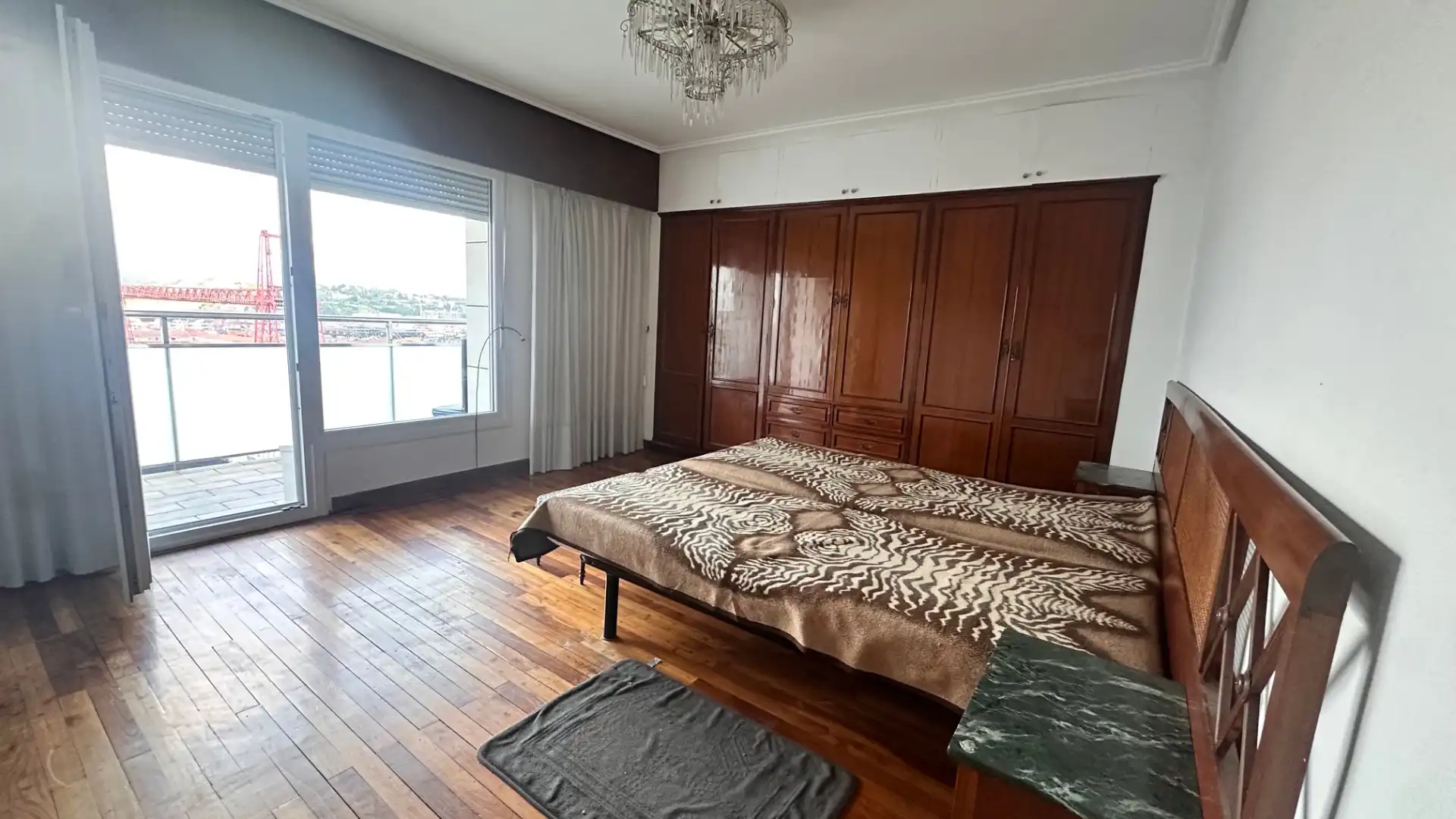 Schlafzimmer von Wohnung zum Verkauf in Portugalete mit Heizung, Terrasse und Möbliert
