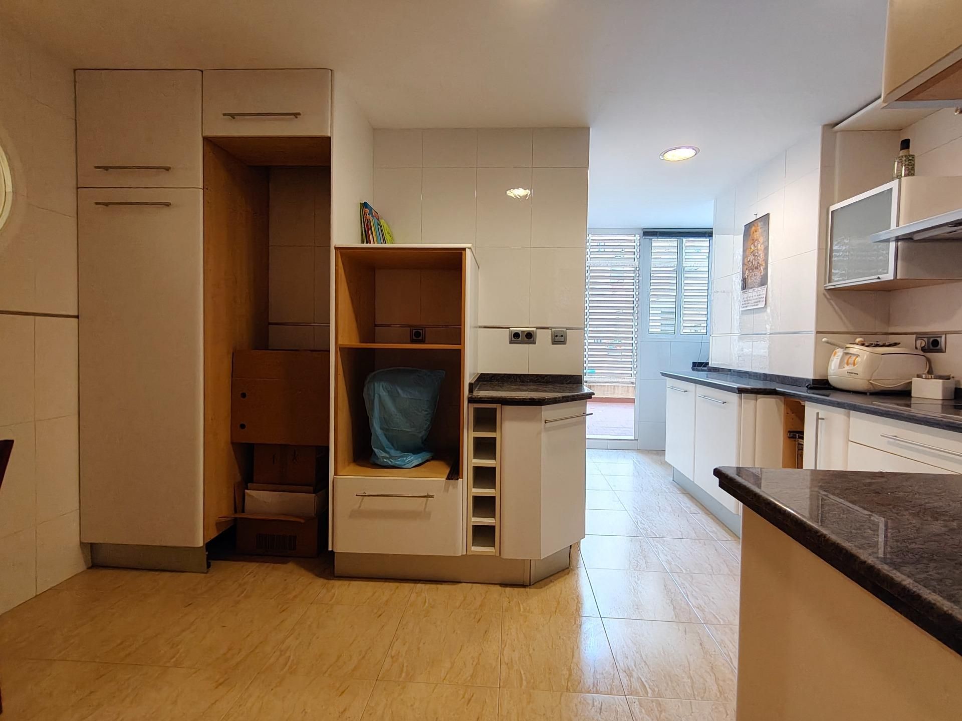 Kitchen of Flat for sale in Málaga Capital  with Air Conditioner and Terrace