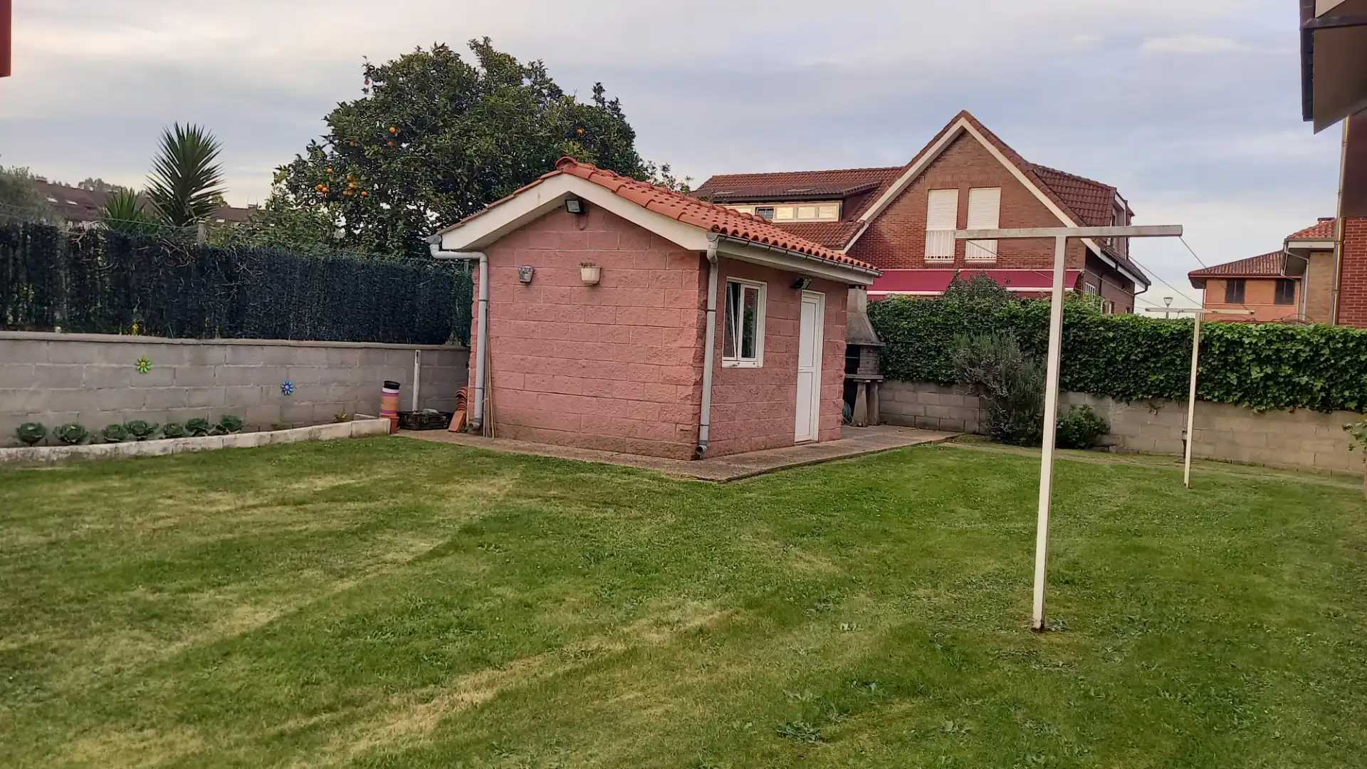 Garden of Houses for sale in Castrillón  with Heating, Private garden and Parquet flooring