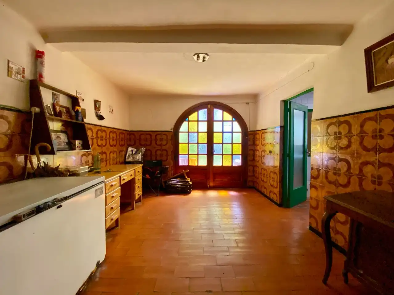 Cuina de Casa o xalet en venda en Sant Julià del Llor i Bonmatí amb Jardí privat, Terrassa i Traster