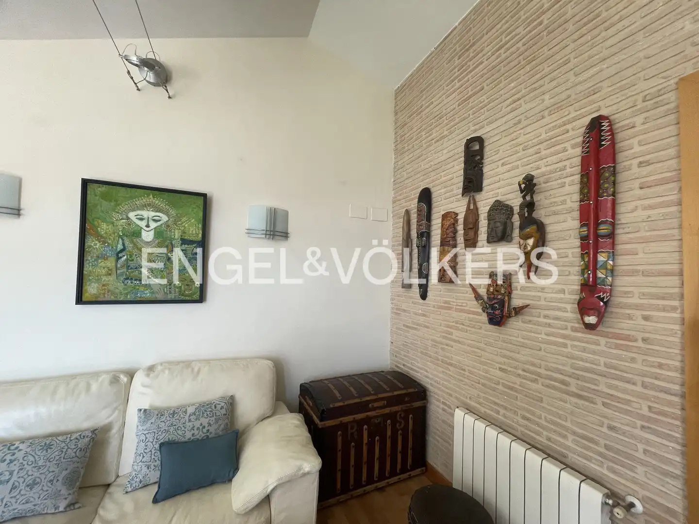 Sala de estar de Casa o chalet de alquiler en Puçol con Aire acondicionado, Calefacción y Jardín privado