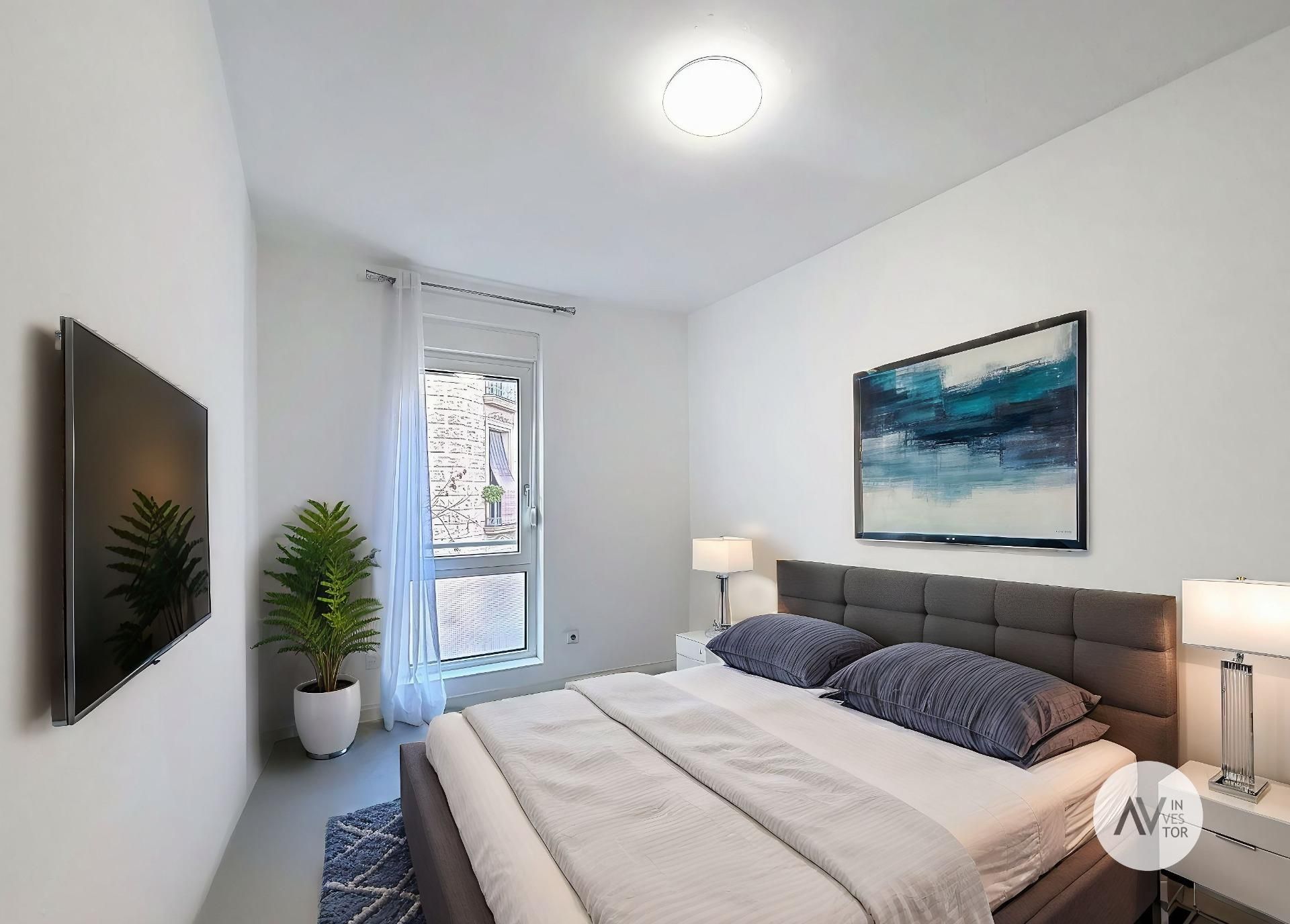 Dormitori de Apartament en venda en  Barcelona Capital amb Aire condicionat, Calefacció i Terrassa