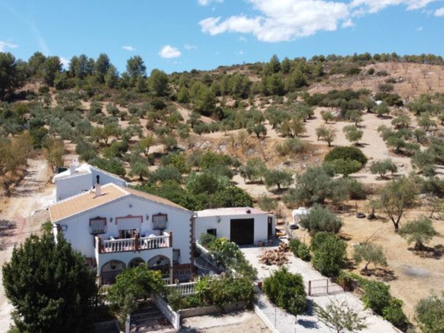 Exterior view of Country house for sale in El Burgo  with Air Conditioner, Terrace and Storage room