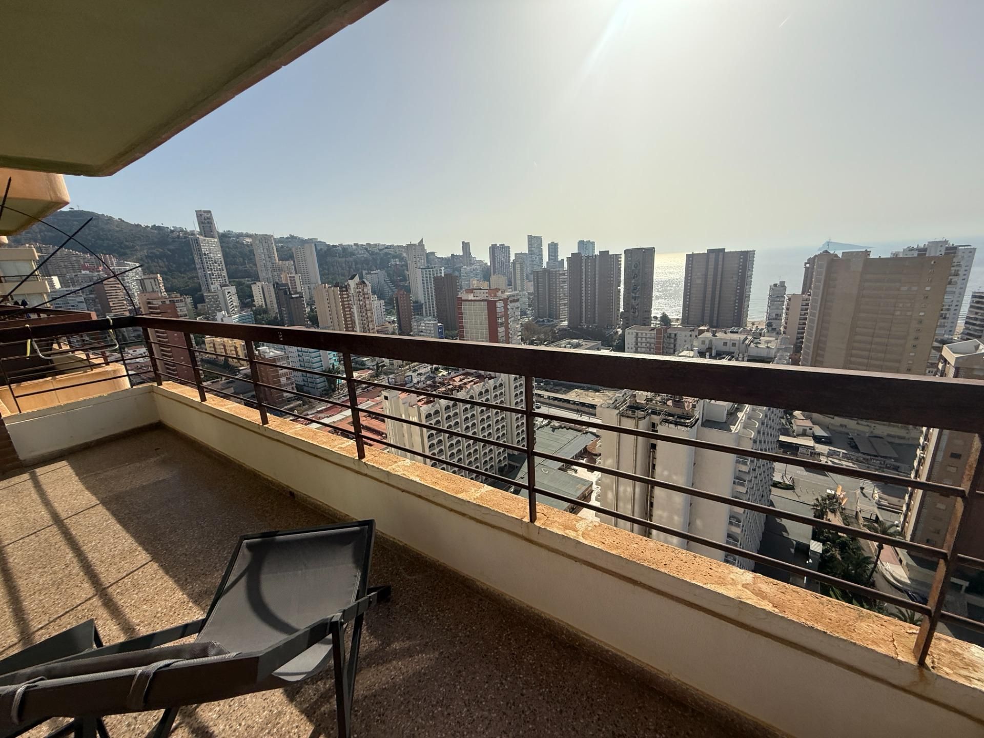 Vista exterior de Apartamento en venta en Benidorm con Aire acondicionado, Calefacción y Terraza