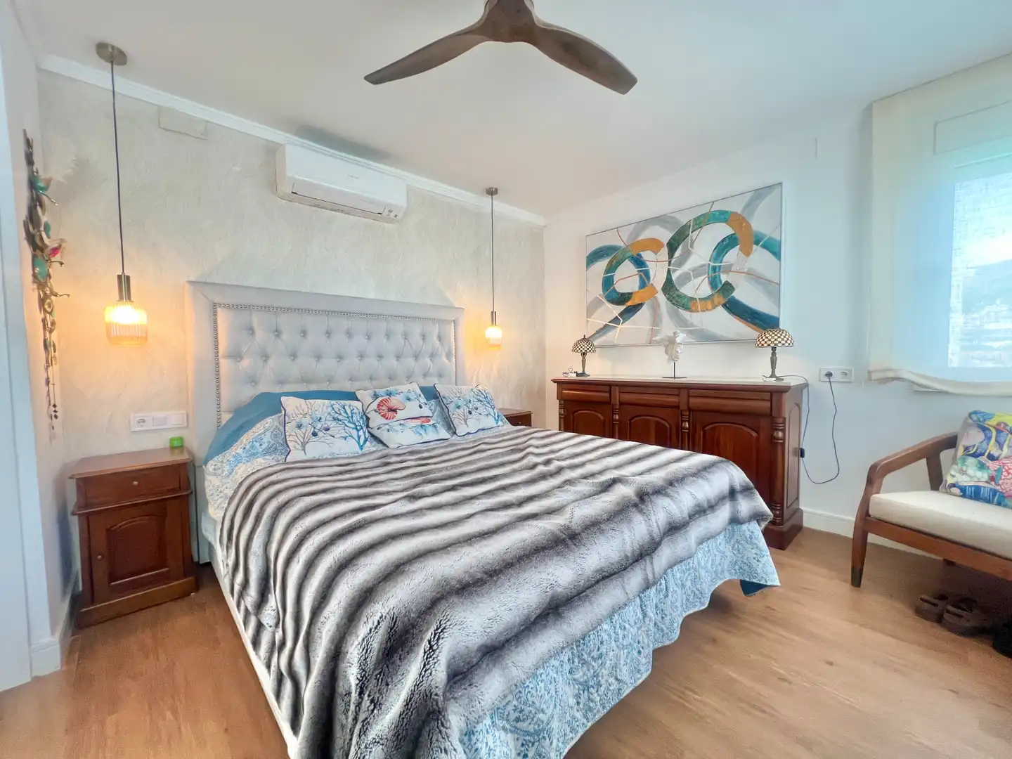 Habitación de Apartamento en venta en Alcalà de Xivert con Aire acondicionado, Terraza y Amueblado