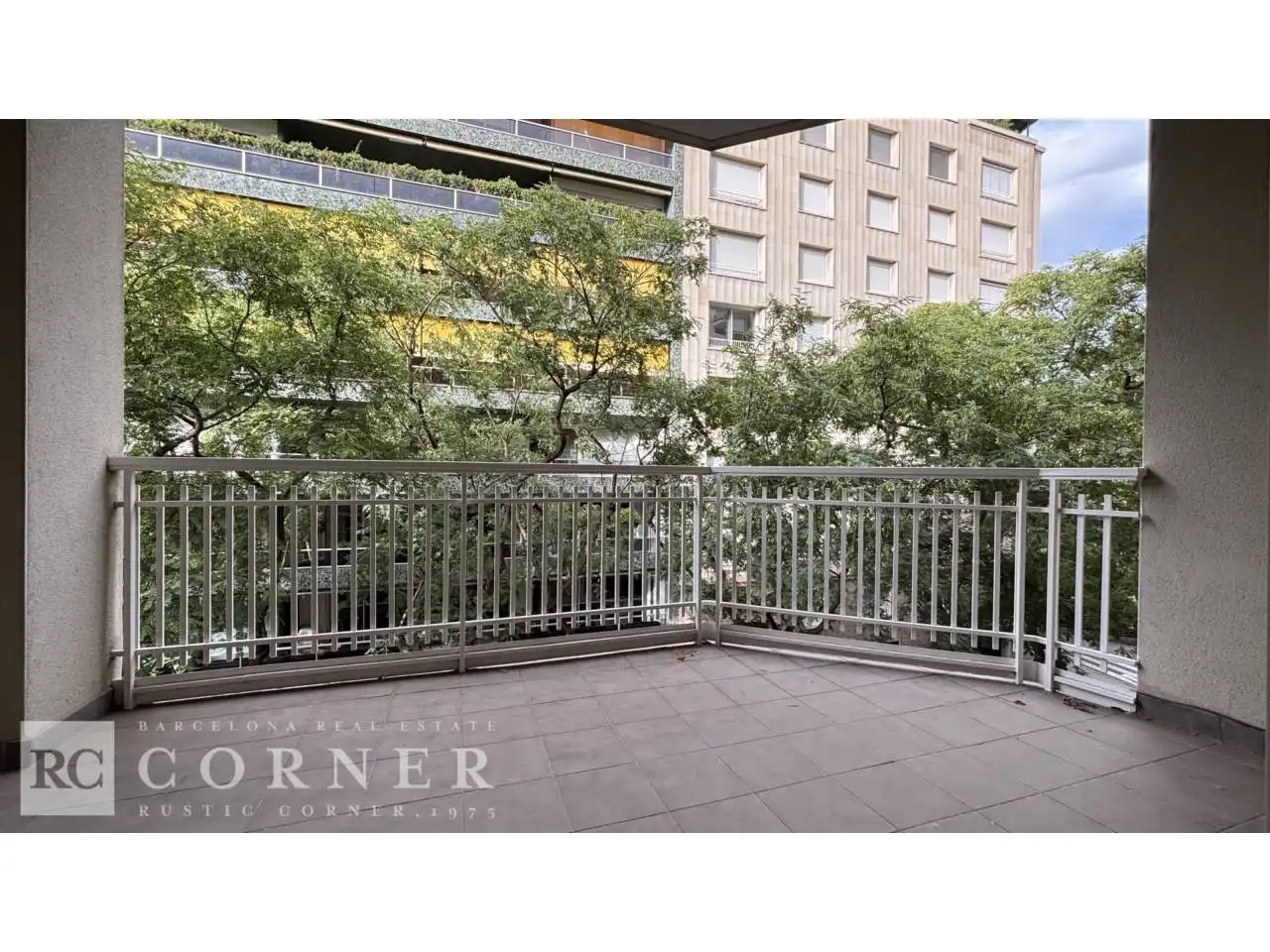 Terrace of Flat for rent in Barcelona  with Air Conditioner, Heating and Terrace