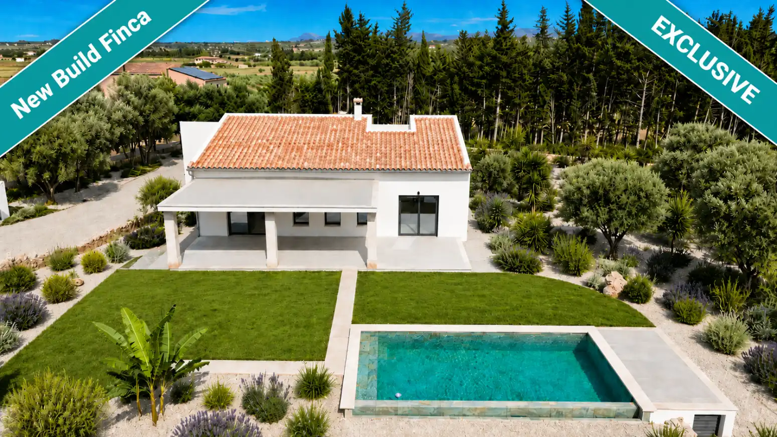 Exterior view of Houses for sale in Muro  with Air Conditioner, Heating and Private garden