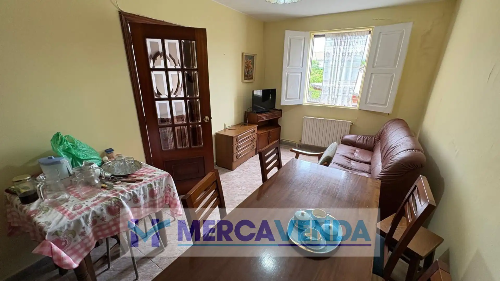 Sala de estar de Casa adosada en venta en Mondariz con Calefacción, Jardín privado y Trastero
