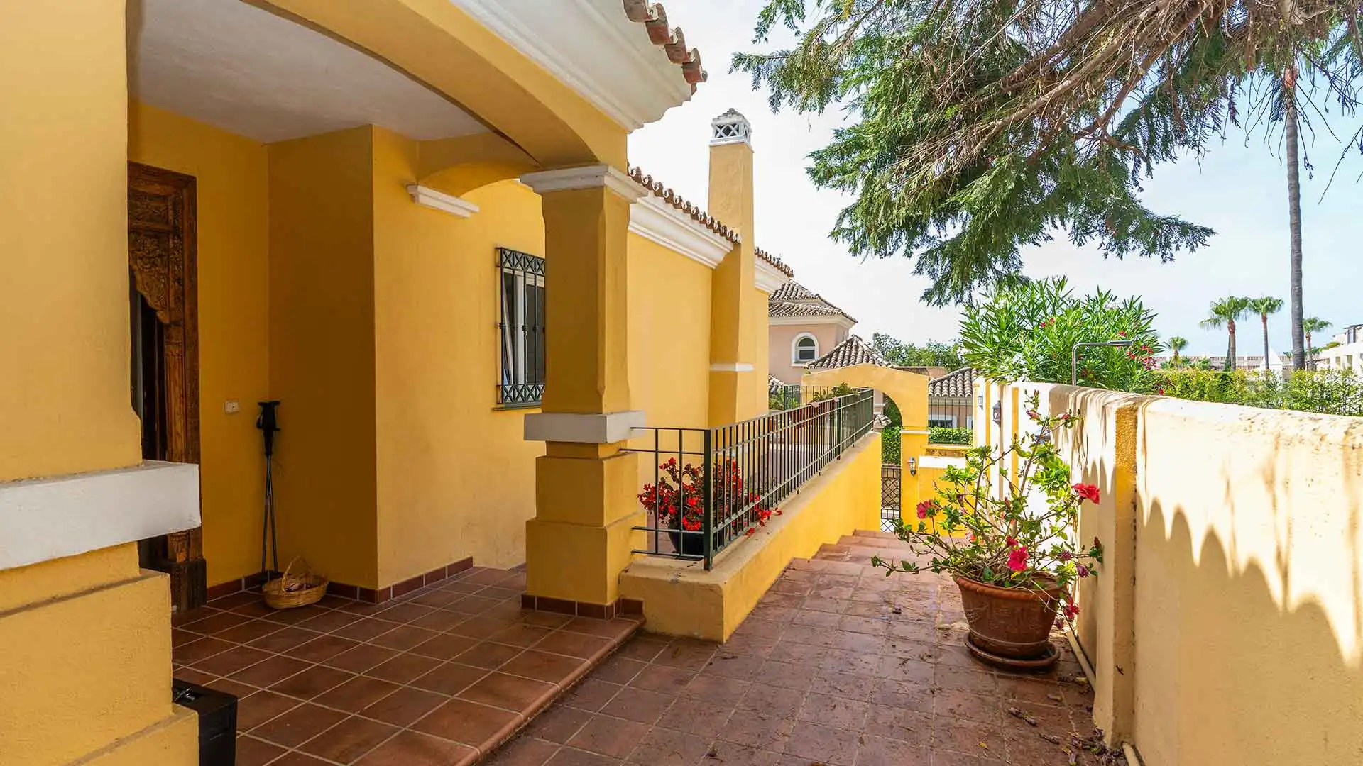 Jardín de Casa o chalet de alquiler en Marbella con Aire acondicionado, Jardín privado y Terraza