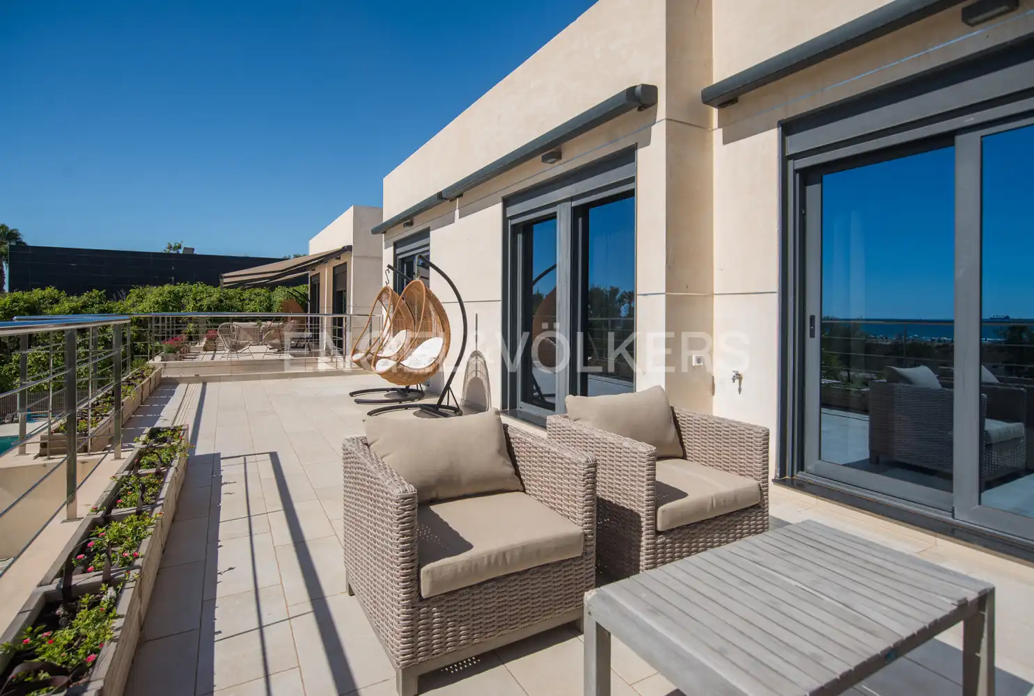 Terrassa de Casa o xalet en venda en Castellón de la Plana / Castelló de la Plana amb Aire condicionat, Calefacció i Jardí privat
