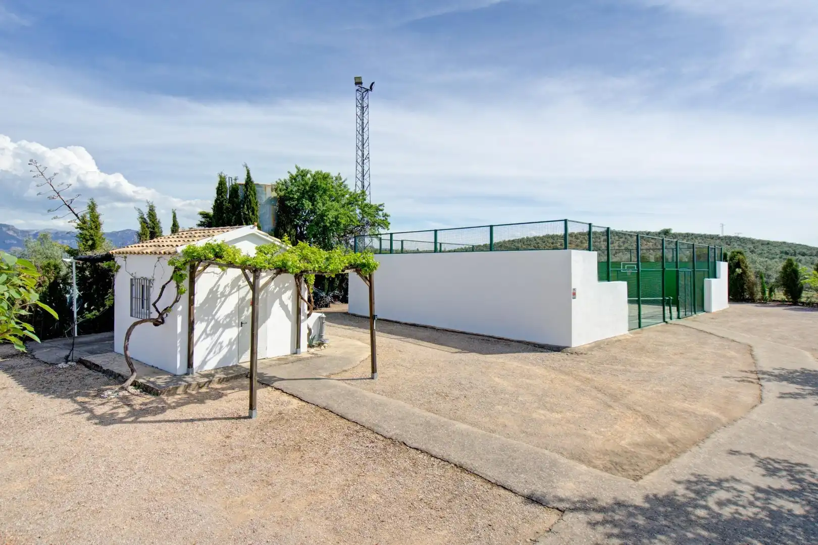 Jardí de Casa o xalet en venda en Jaén amb Jardí privat, Terrassa i Piscina