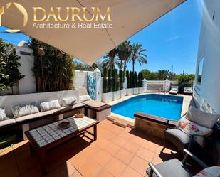 Garden of Single-family semi-detached for sale in Torremolinos  with Air Conditioner, Terrace and Swimming Pool