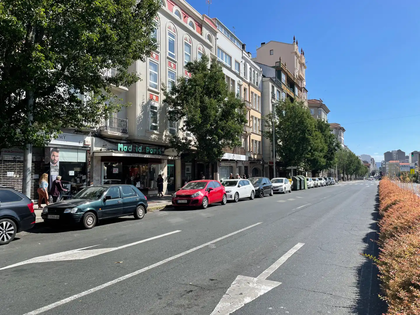 Außenansicht von Geschaftsraum zur Miete in Ferrol mit Parkett und Möbliert