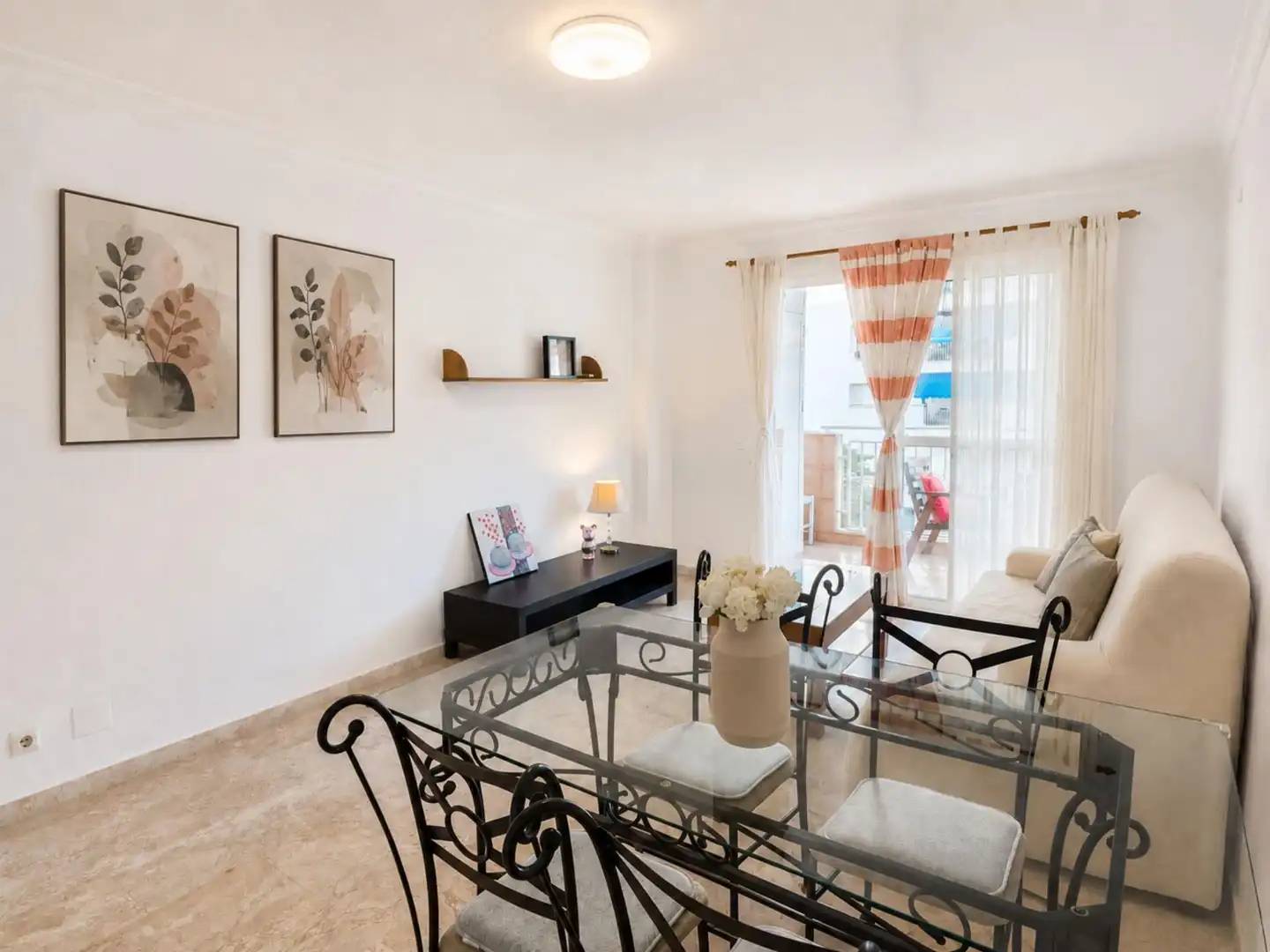 Esszimmer von Wohnung zum Verkauf in Rincón de la Victoria mit Terrasse, Möbliert und Gemeinschaftspool