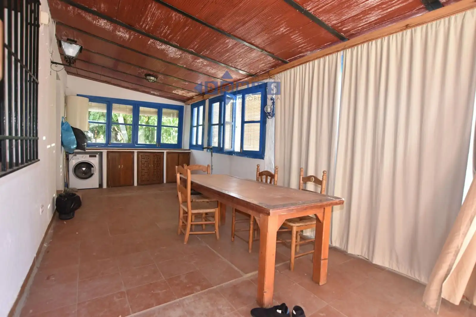 Comedor de Finca rústica de alquiler en Arriate con Aire acondicionado, Calefacción y Terraza