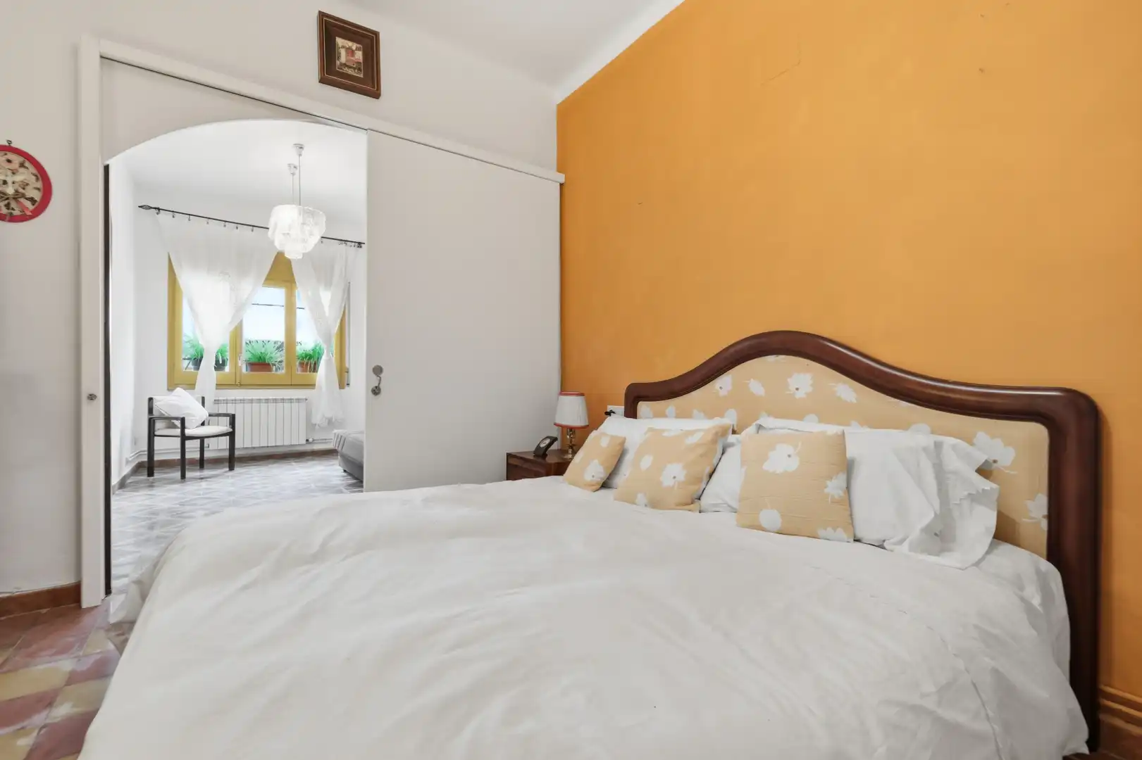 Habitación de Casa adosada en venta en Riudarenes con Aire acondicionado, Calefacción y Jardín privado