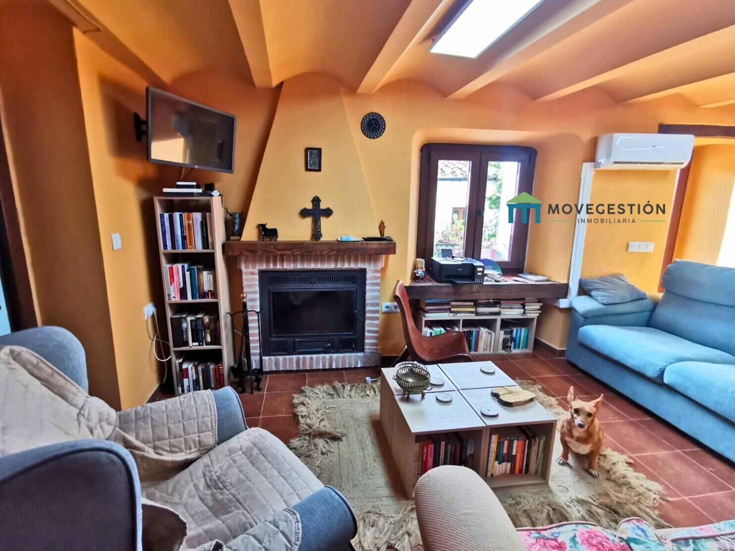 Living room of House or chalet for sale in Villaluenga del Rosario  with Heating and Balcony