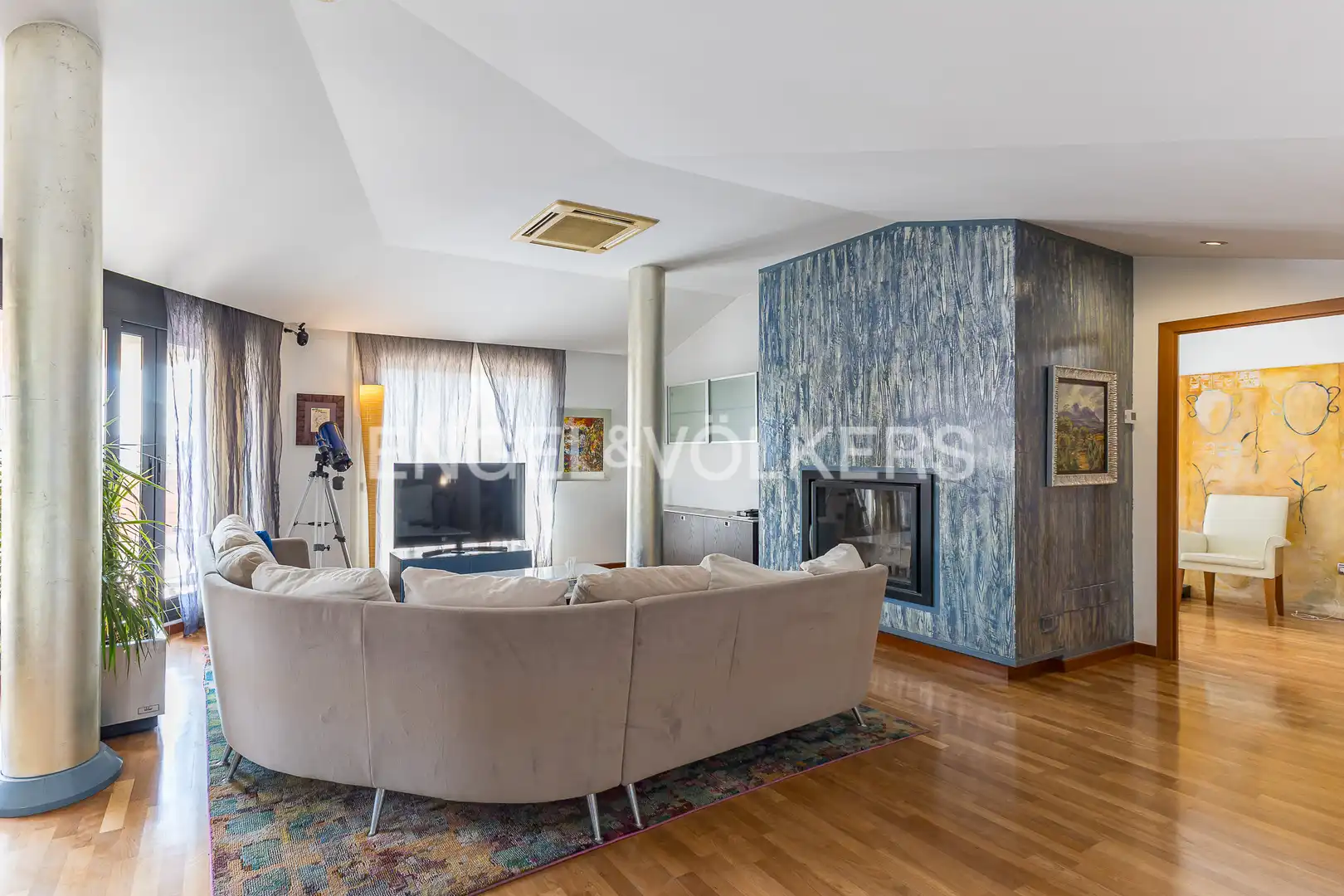 Sala de estar de Dúplex en venta en Manresa con Aire acondicionado, Calefacción y Terraza