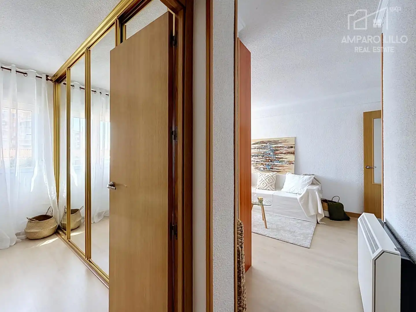 Bedroom of Flat for rent in Alcalá de Henares  with Air Conditioner, Heating and Storage room