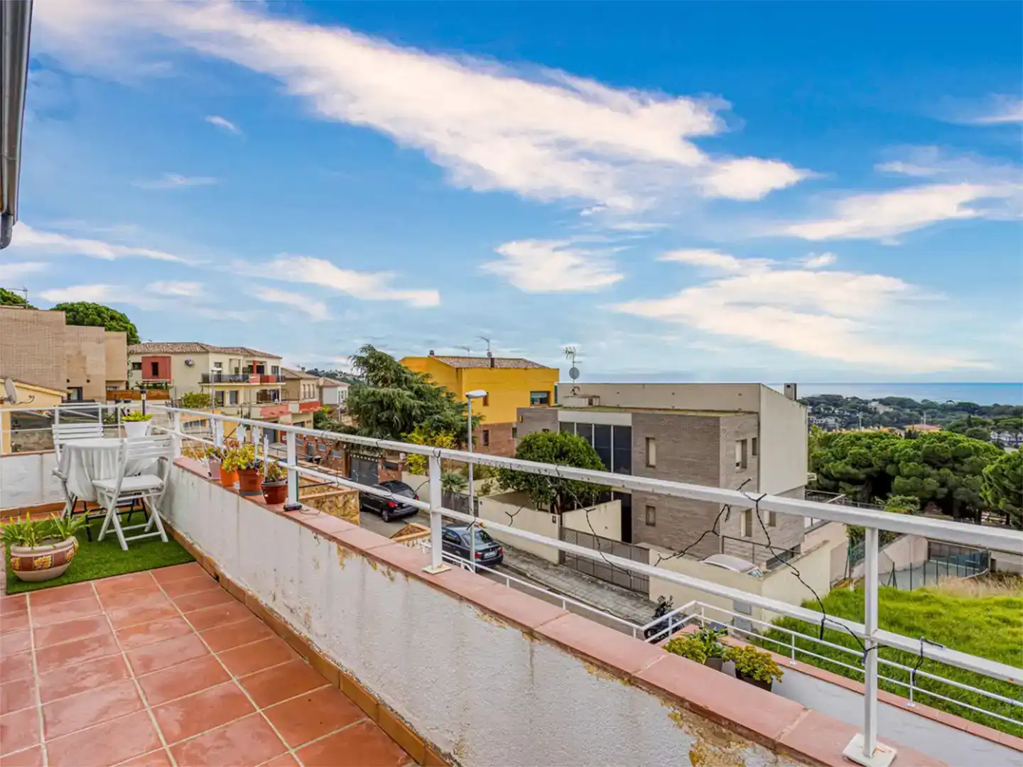 Balcony of Flat for sale in Lloret de Mar  with Air Conditioner, Swimming Pool and Balcony