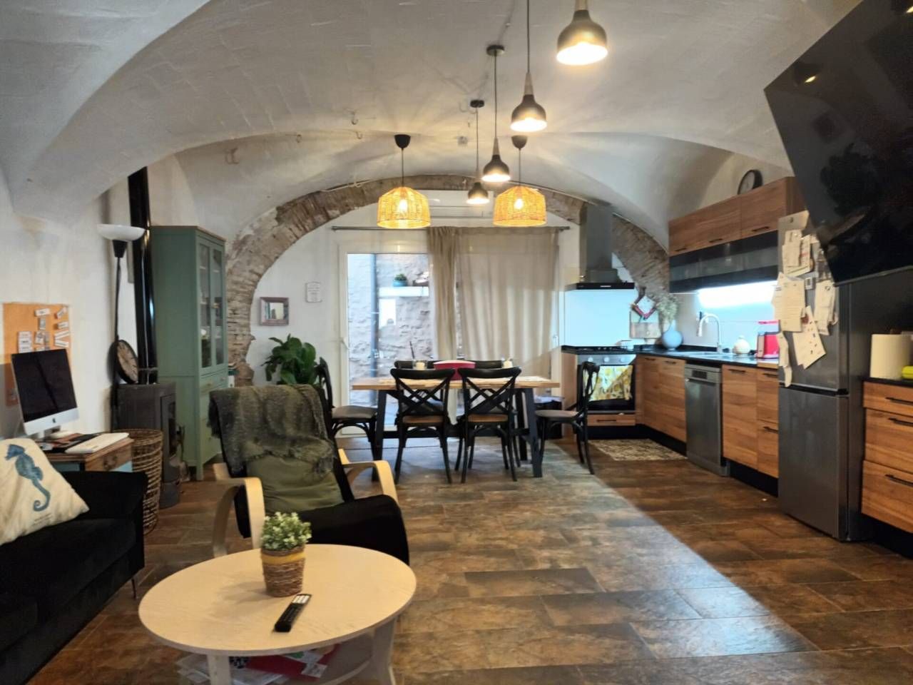 Küche von Country house zum verkauf in Vilafant mit Klimaanlage und Terrasse