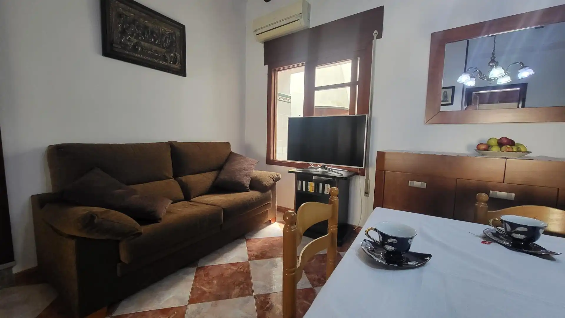 Sala d'estar de Casa o xalet en venda en Montitxelvo / Montichelvo amb Aire condicionat, Calefacció i Terrassa
