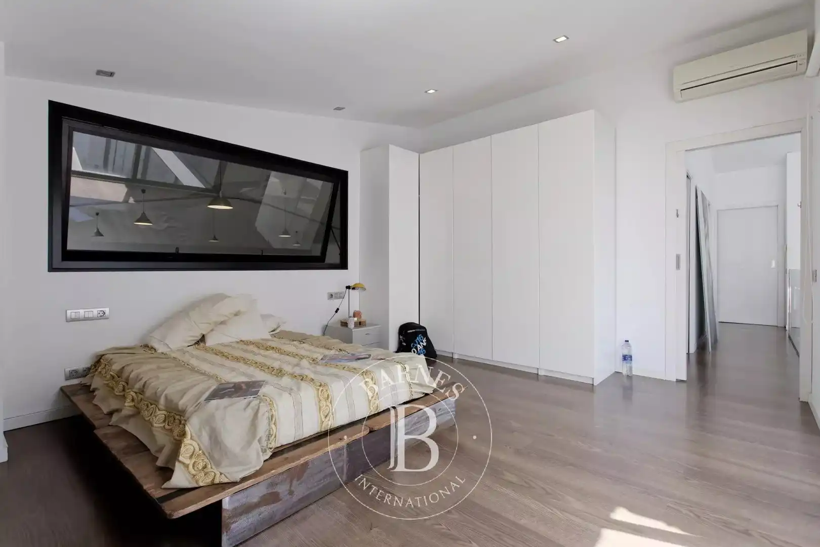 Schlafzimmer von Loft zum Verkauf in Barcelona mit Klimaanlage, Heizung und Terrasse