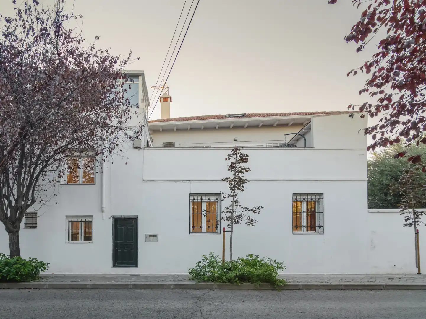 Vista exterior de Casa adosada en venda en Chamartín