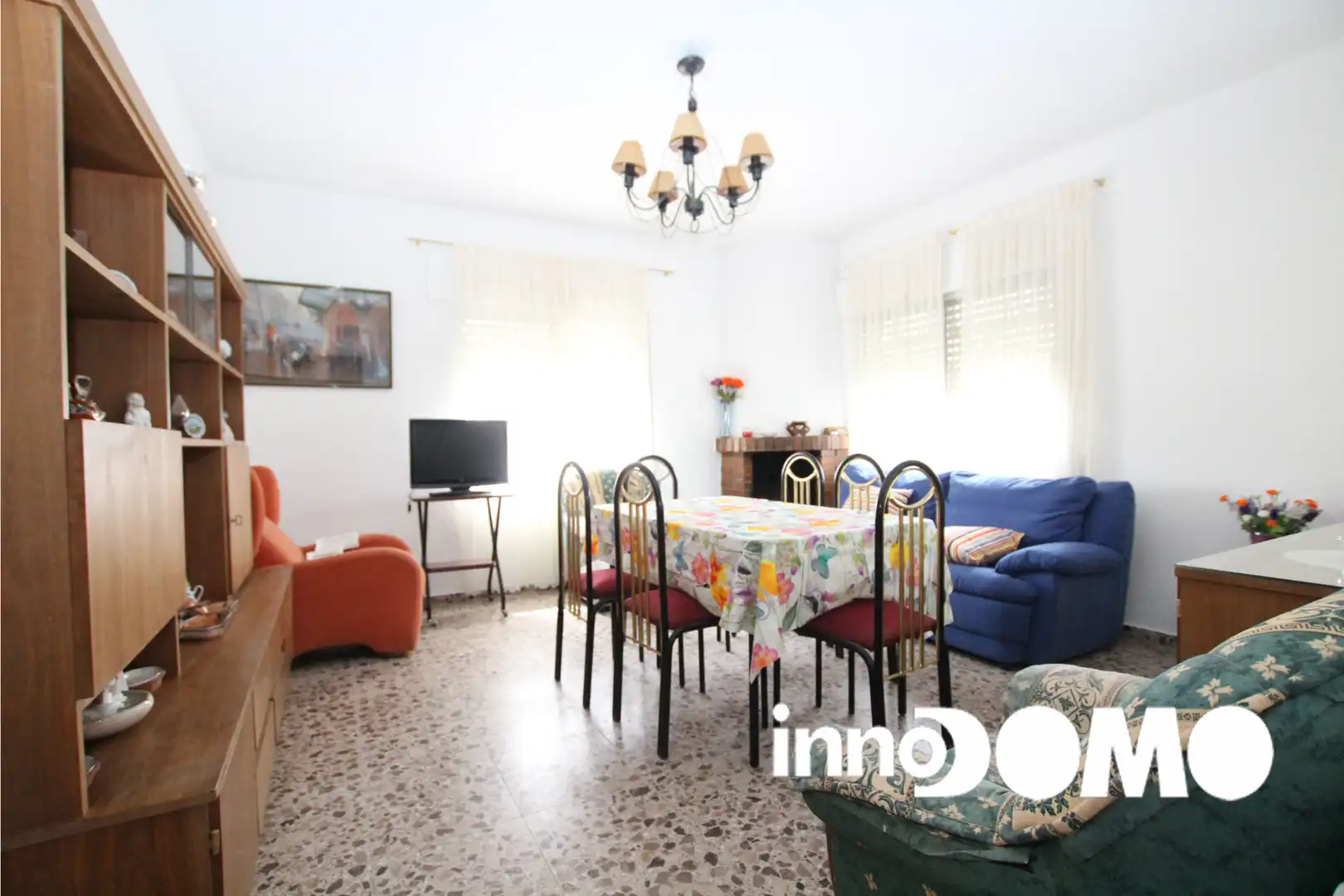 Living room of Houses for sale in El Viso de San Juan  with Heating, Private garden and Terrace