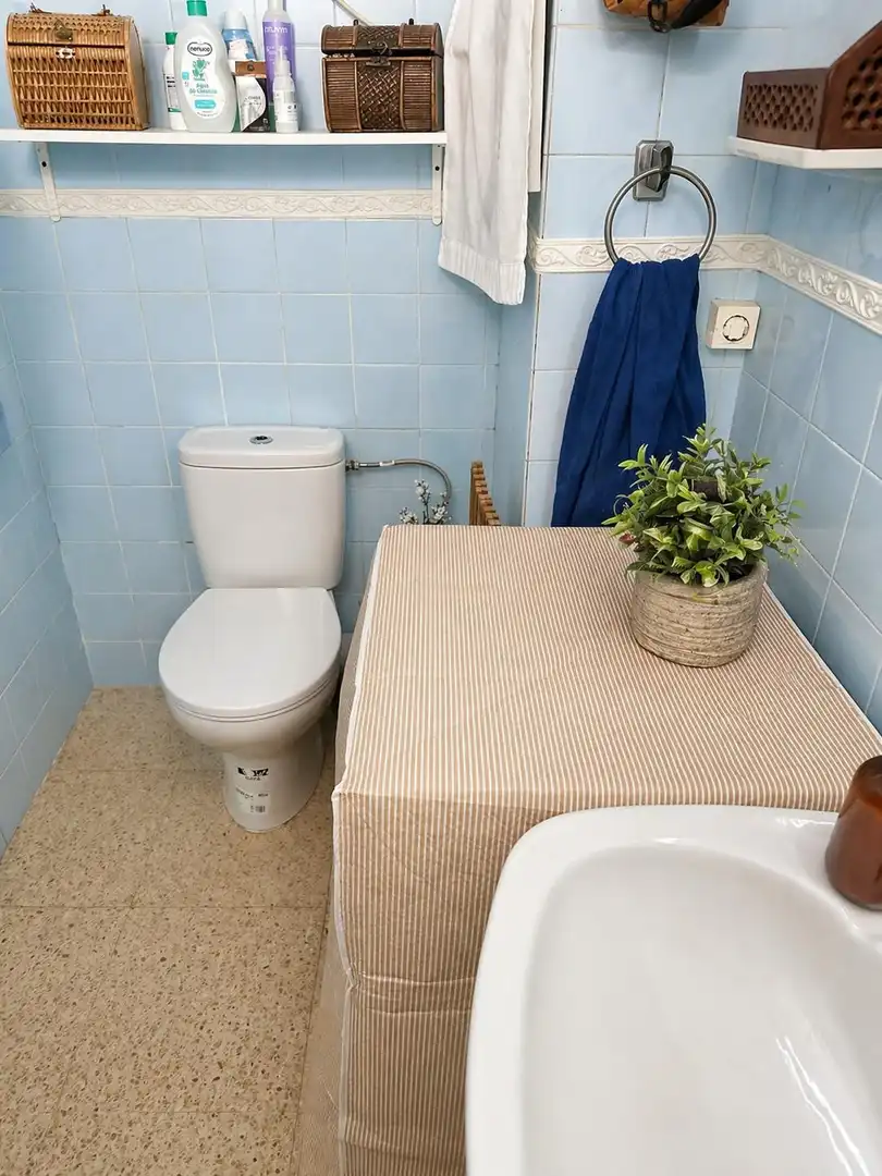 Badezimmer von Wohnung zum Verkauf in Calvià mit Klimaanlage, Terrasse und Schwimmbad
