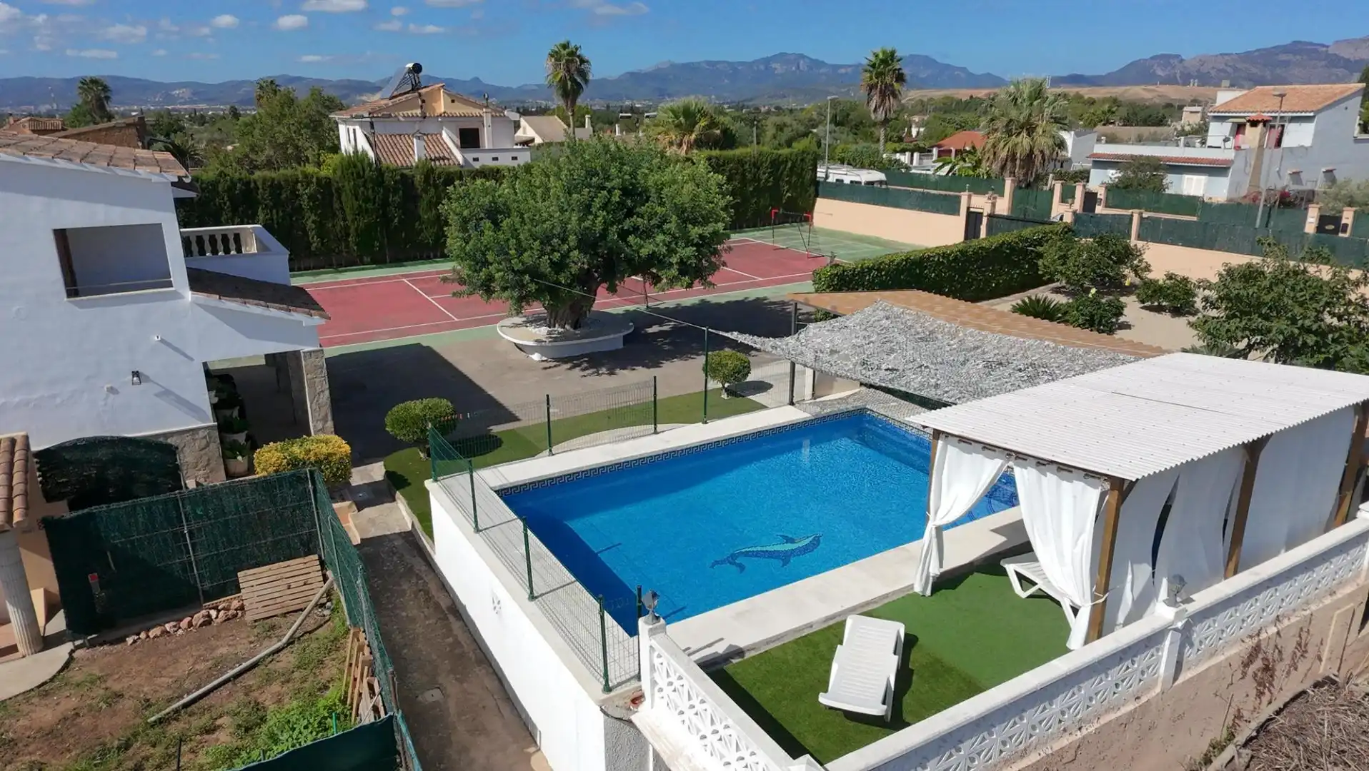 Piscina de Casa o xalet en venda en Marratxí amb Aire condicionat, Calefacció i Jardí privat