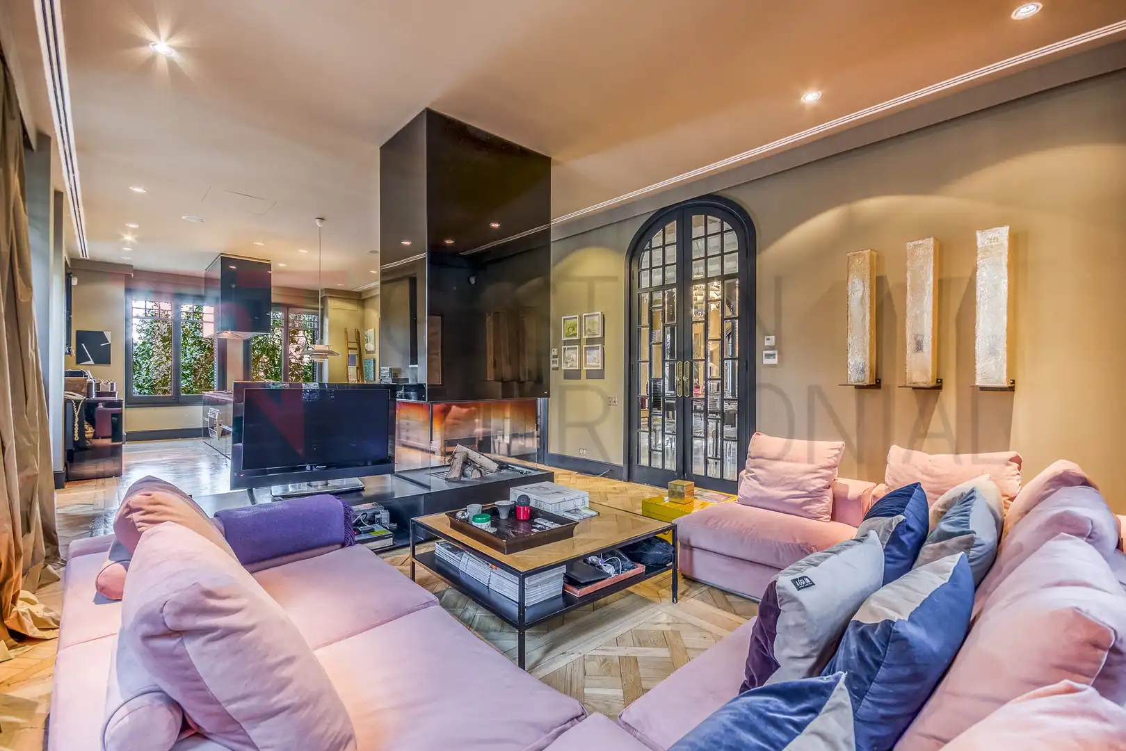 Sala de estar de Casa o chalet en venta en Cardedeu con Aire acondicionado, Calefacción y Jardín privado