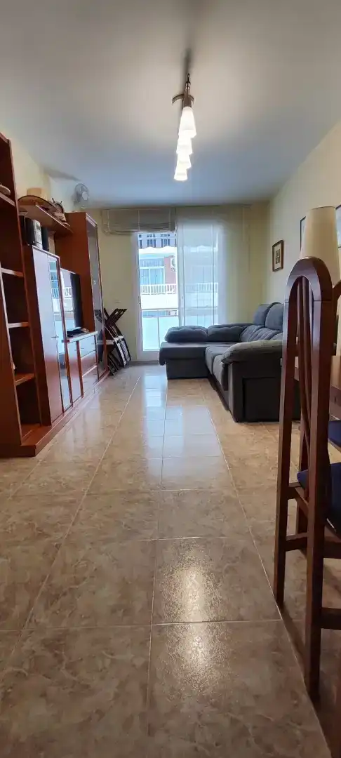 Sala de estar de Piso en venta en La Ràpita con Aire acondicionado