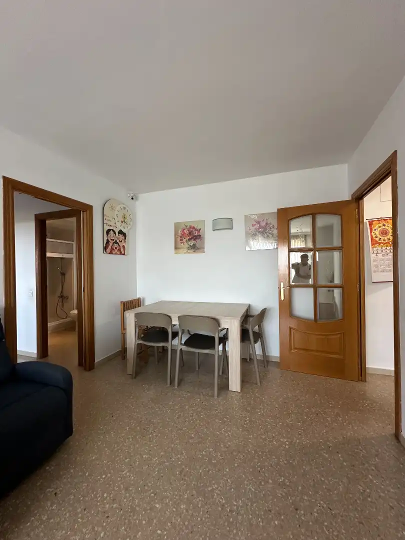 Dining room of Flat for sale in Badalona  with Air Conditioner, Heating and Parquet flooring