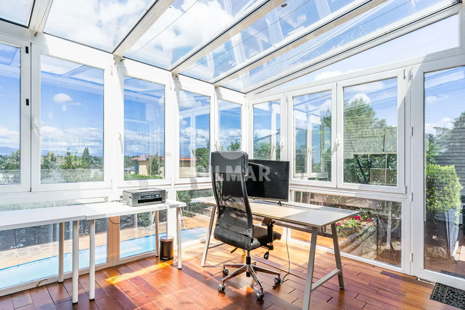 Jardín de Casa o chalet en venta en Boadilla del Monte con Calefacción, Jardín privado y Piscina