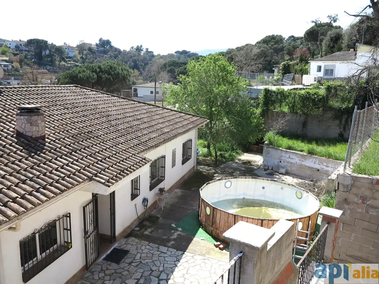 Jardí de Casa o xalet en venda en Tordera amb Calefacció, Jardí privat i Terrassa